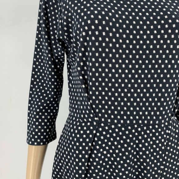 Weekend Max Mara Dress Sheath Blue Viscose Stretch - Picture 3 of 8